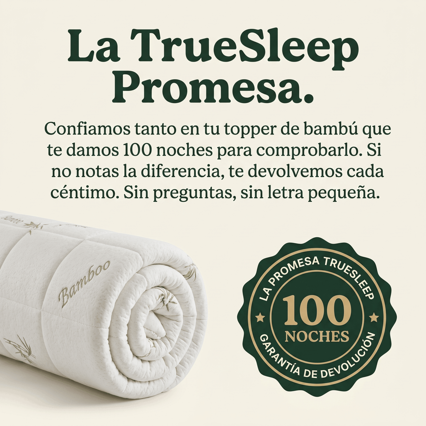TrueSleep | Cubrecolchón de Bambú